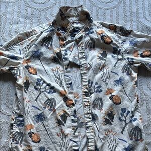 Floral Patterned Men's Shirt